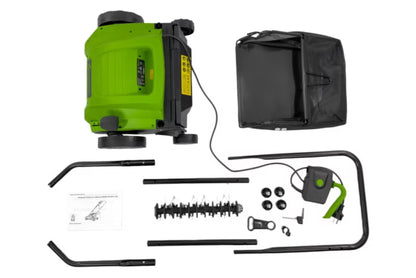Elektrisk Plænelufter og Vertikalskærer WE32-1500 1500W 32 cm Grøn