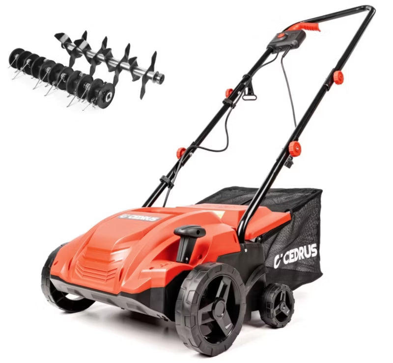 Elektrisk Plænelufter og Vertikalskærer 32 cm WE32
