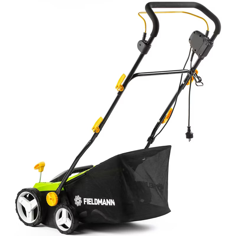 Elektrisk Plænelufter og Vertikalskærer 38 cm 1800W Grøn