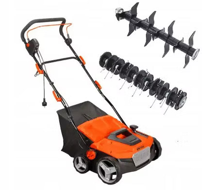 Elektrisk Plænelufter og Vertikalskærer 2-i-1 38 cm 1800W | OM-LINE WRE1800