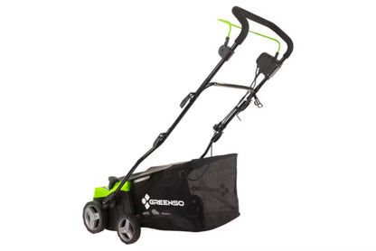 Elektrisk Plænelufter og Vertikalskærer WE40-2000 40 cm 2000 W Grøn