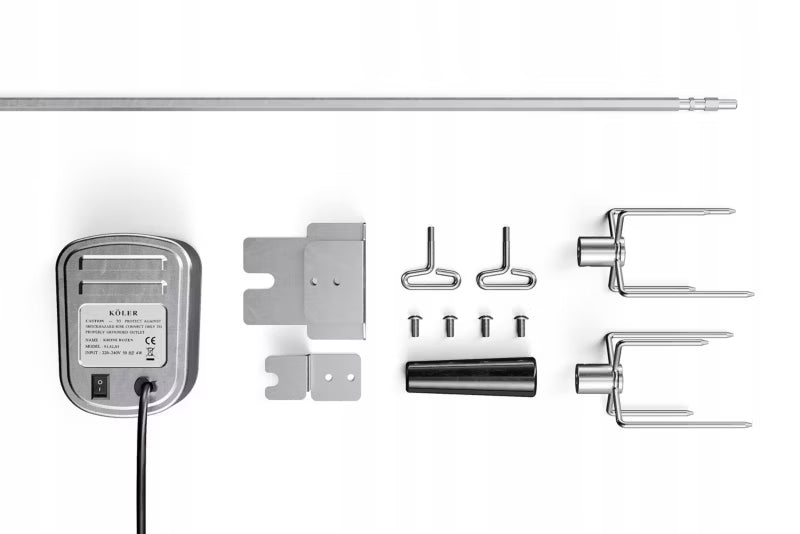 Elektrisk Rotisseri 4W KRONE Rustfrit Stål