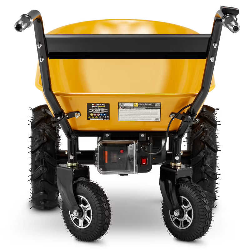 Elektrisk Bøttekøre BPR-800E 100 Liter Gul 260 kg