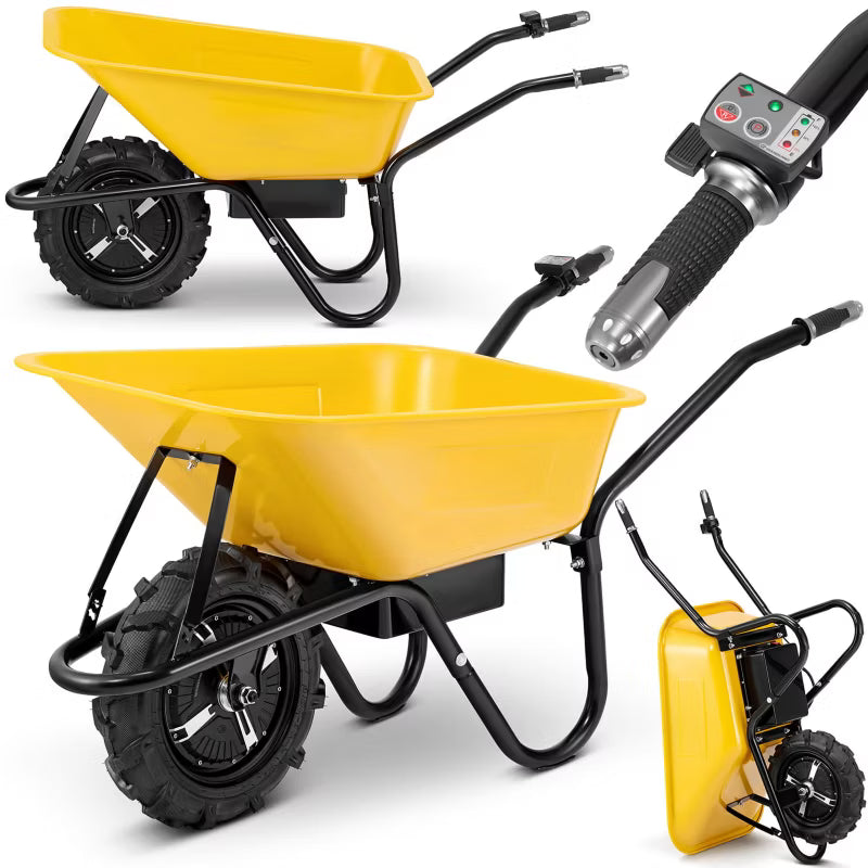 Elektrisk Trillebør 100 Liter 180 kg BPR-700E