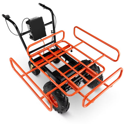Elektrisk Trillebør 120 L 300 kg 40V