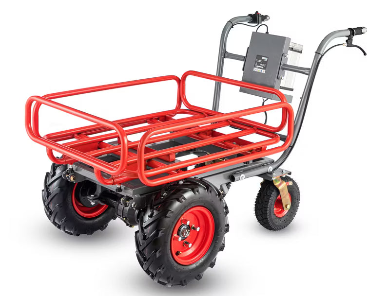Elektrisk Trillebør 120 L 300 kg 40V