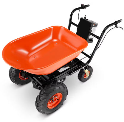 Elektrisk Trillebør 120 L 300 kg 40V