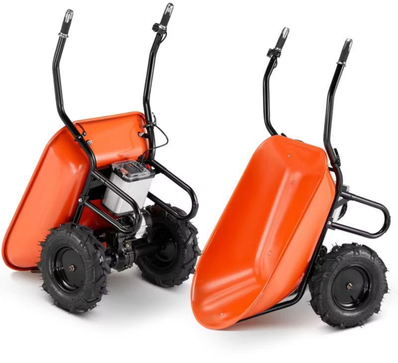 Elektrisk Trillebør 120L 260kg 40V