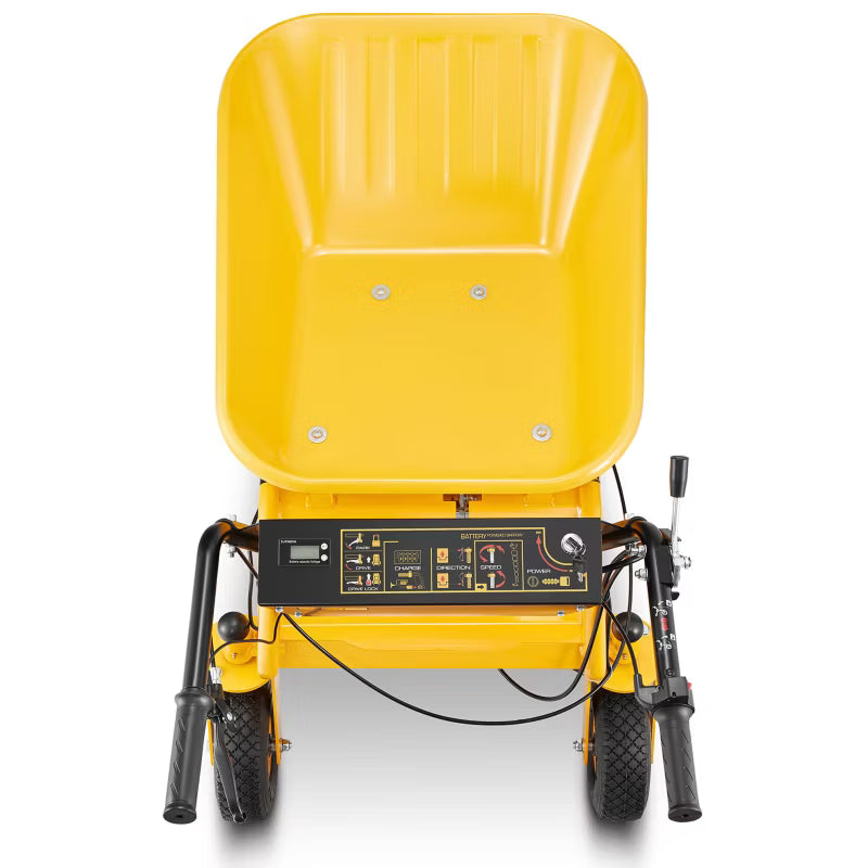 Elektrisk Trillebør 500W 150 kg 120 Liter