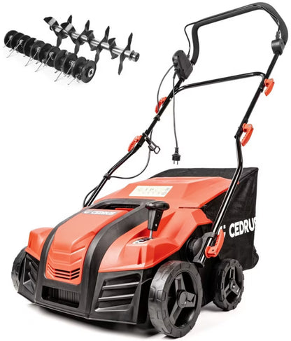 Elektrisk Vertikalskærer og Plænelufter 40 cm 2000W