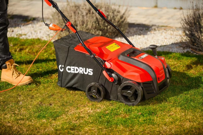 Elektrisk Vertikalskærer og Plænelufter 40 cm 2000W