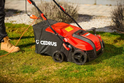 Elektrisk Vertikalskærer og Plænelufter 40 cm 2000W