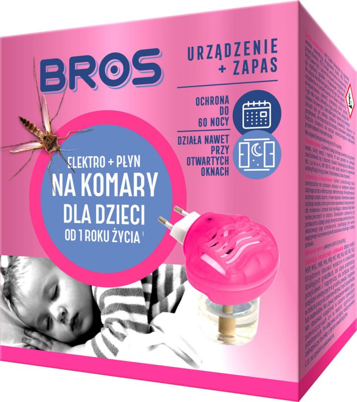 Elektrofumigator til børn Bros mod myg