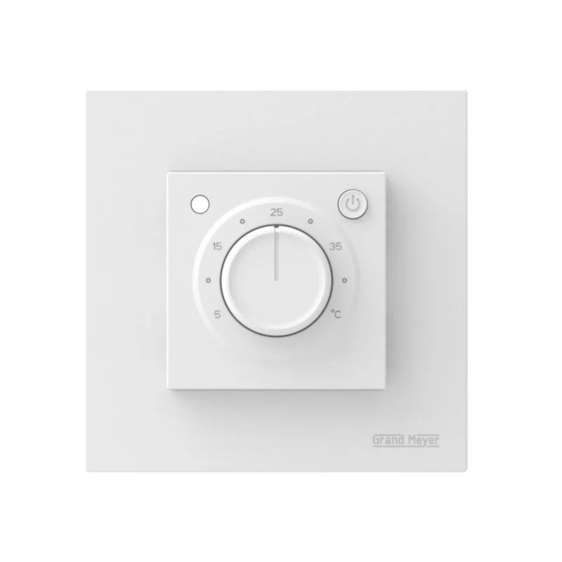 Elektronisk Termostat MST-9 Hvid 82x82 mm