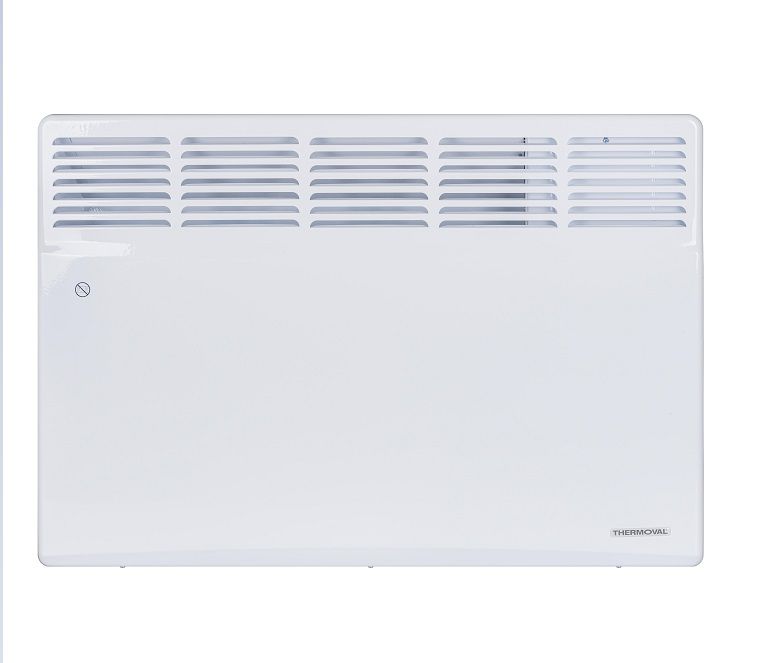 Elektrisk konvektorvarmer T18ED Thermoval 1500 W 660 x 450 x 80 mm 1 stk.