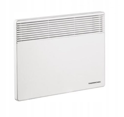 Elektrisk konvektorvarmer Thermoval TX 1000 W 490 x 450 x 80 mm, 1 stk.