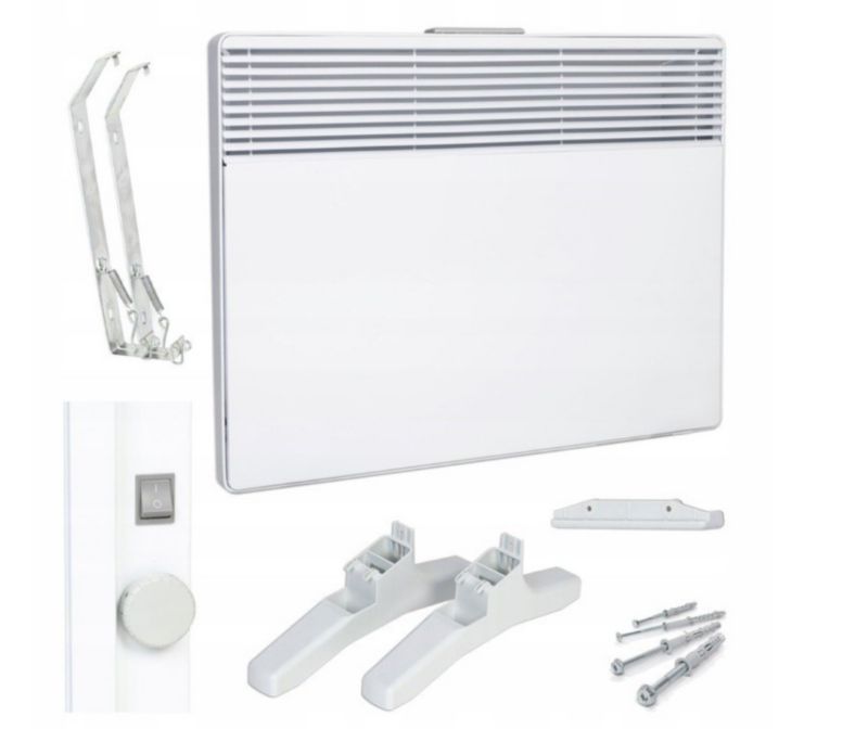 El-Konvektorradiator TX 500W 40x45 cm Hvid
