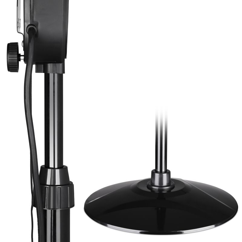 Elektrisk Terrassevarmer 2000W Sort 160-210 cm