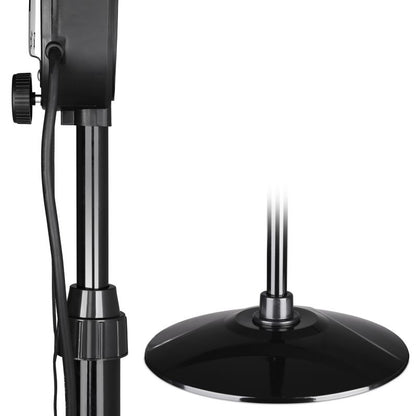 Elektrisk Terrassevarmer 2000W Sort 160-210 cm