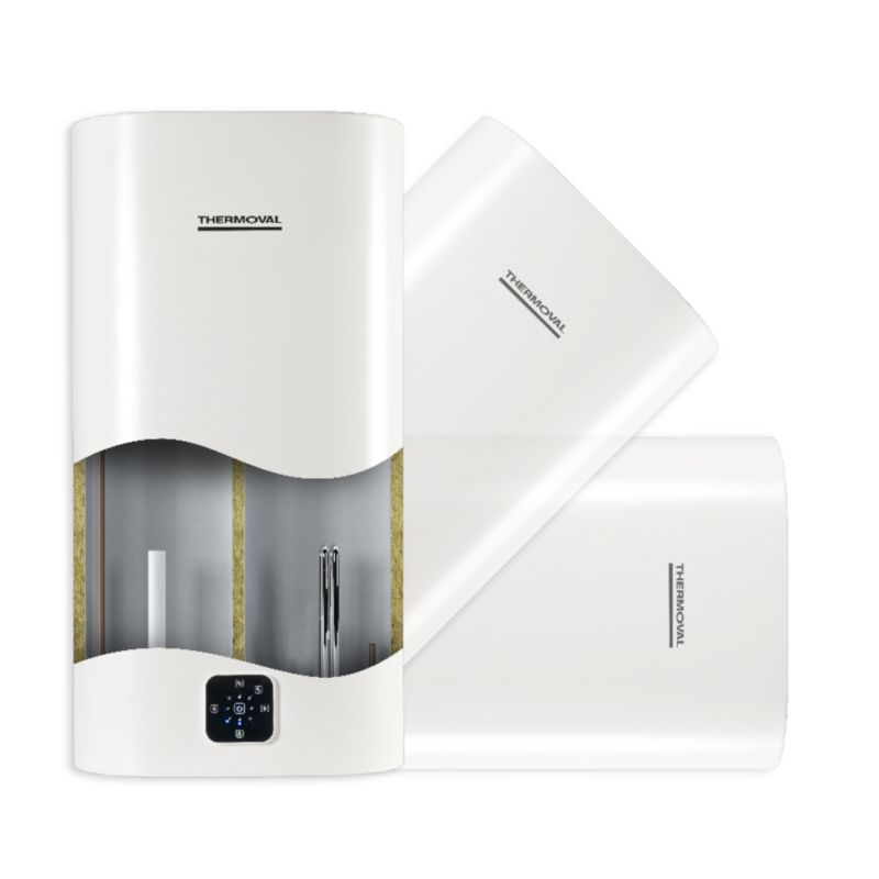 Elektrisk Vandvarmer Aqua Ti-100 L-W 100 Liter Hvid
