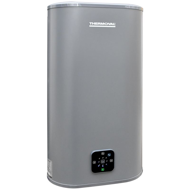 Elektrisk Vandvarmer Aqua Ti-50 L-G 50 Liter Slim Grå