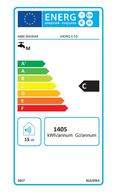 Elektrisk vandvarmer Biawar VIKING-E 55 emaljeret kapacitetsmodel 1 stk.