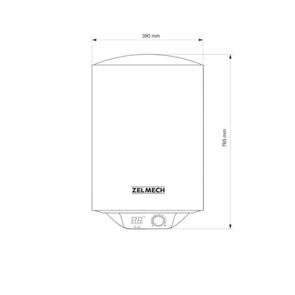 Elektrisk vandvarmer ZL-ZV50WH Zelmech 50 L hvid 1 stk.