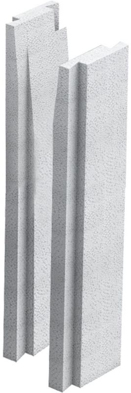 Badekarbærer-forlænger 10x55 cm Hvid | 5902627721038