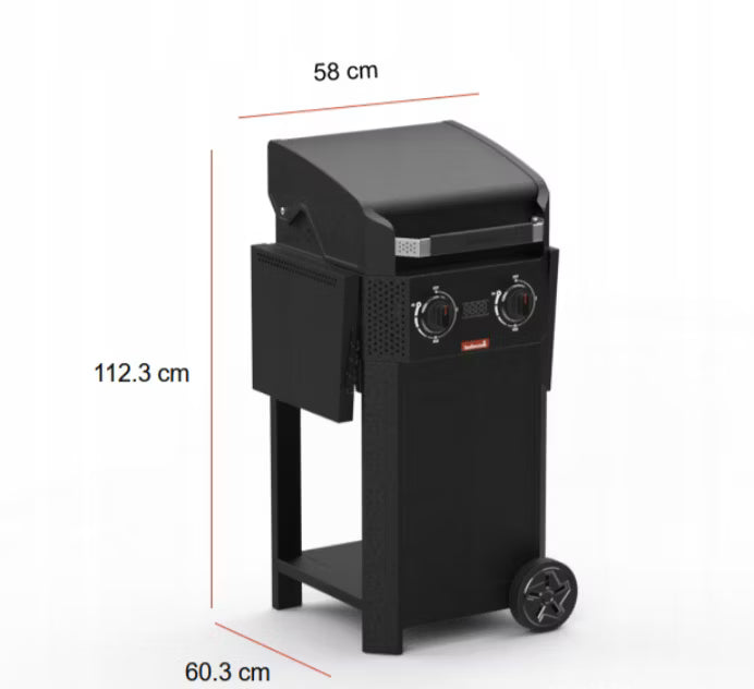 Elgrill e-Luca 48x42 cm 2300W Sort