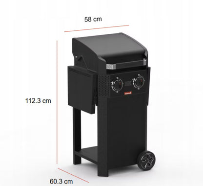 Elgrill e-Luca 48x42 cm 2300W Sort