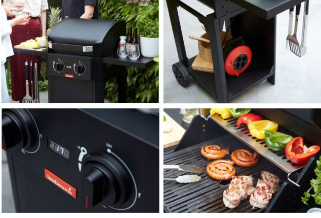 Elgrill e-Luca 48x42 cm 2300W Sort