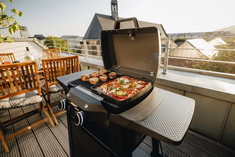 Elgrill eUrban PRO 2 Turbo Trolley 48x31,5 cm Grå