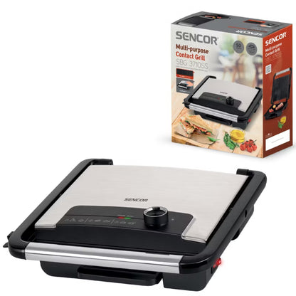 Elgrill SBG 3710SS 2000W Sølv