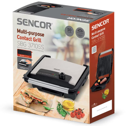 Elgrill SBG 3710SS 2000W Sølv