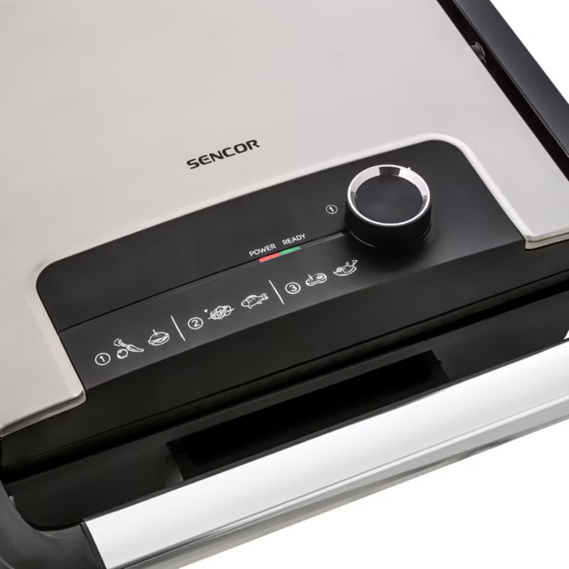 Elgrill SBG 3710SS 2000W Sølv