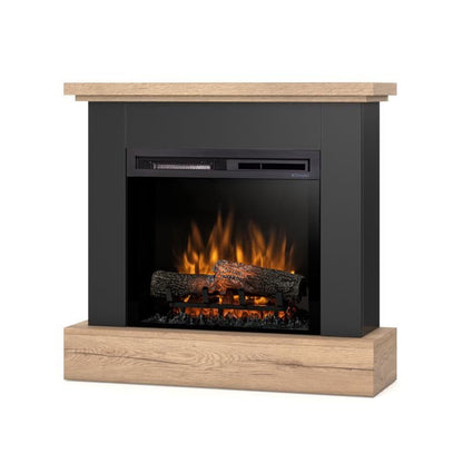 Elkamin Jukon 23" XHD LED 1400W Sort Lys Eg