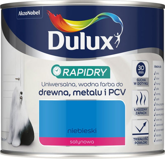 Dulux Rapidry akryl-emalje blå 0,4 l