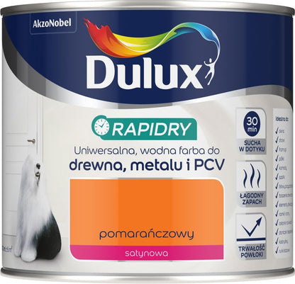 Dulux Rapidry akryl-emalje i orange 0,4 l