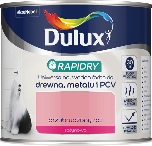Dulux Rapidry akryl-emalje i sart rosa 0,4 l