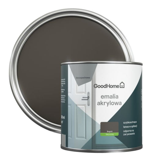 GoodHome akryl-emalje i brunt, pletresistent 0,5 l