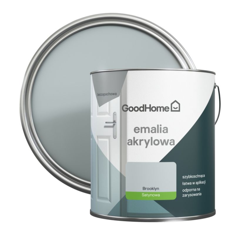 GoodHome Brooklyn akryl-emalje mod pletter 2,5 l