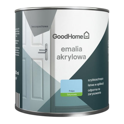 GoodHome Frejus akrylbaseret pletbestandig emalje 0,5 l
