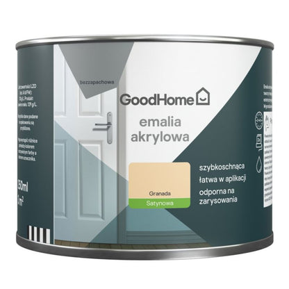 GoodHome Granada akryl-emalje, pletresistent, 0,25 l