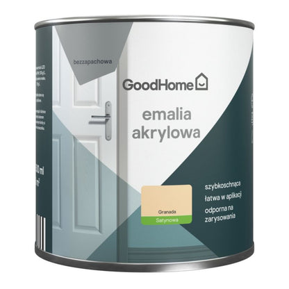 GoodHome Granada akryl-emalje, pletresistent, 0,5 l
