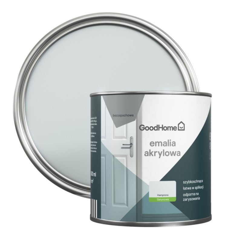 GoodHome Hamptons akryl-emalje, pletresistent, 0,5 l