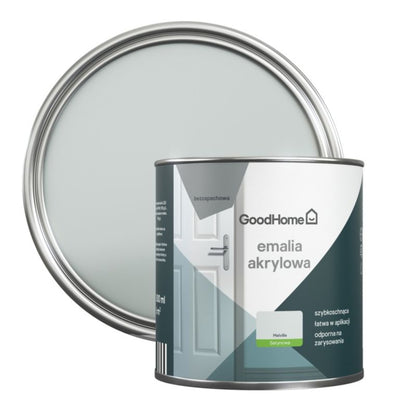 GoodHome Melville akryl-emalje, pletresistent, 0,5 l