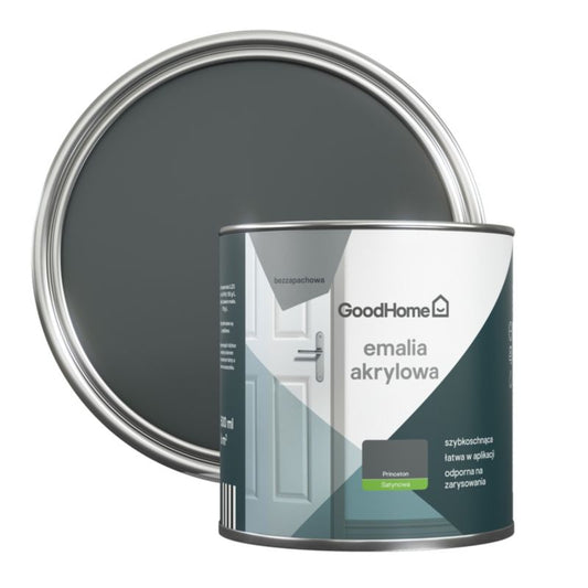 GoodHome Princeton akryl-emalje, pletresistent, 0,5 l