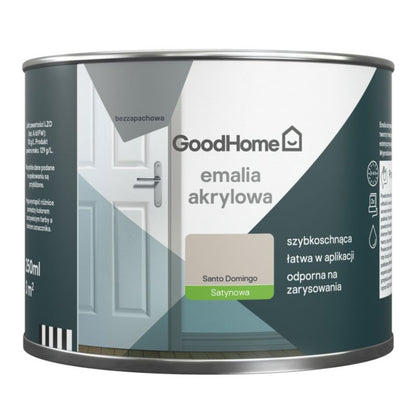 GoodHome Santo Domingo akryl-emalje, pletresistent, 0,25 l