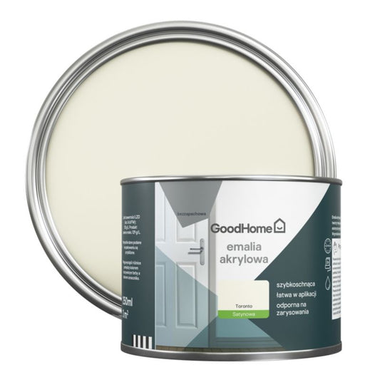 GoodHome Toronto akryl-emalje, pletresistent, 0,25 l