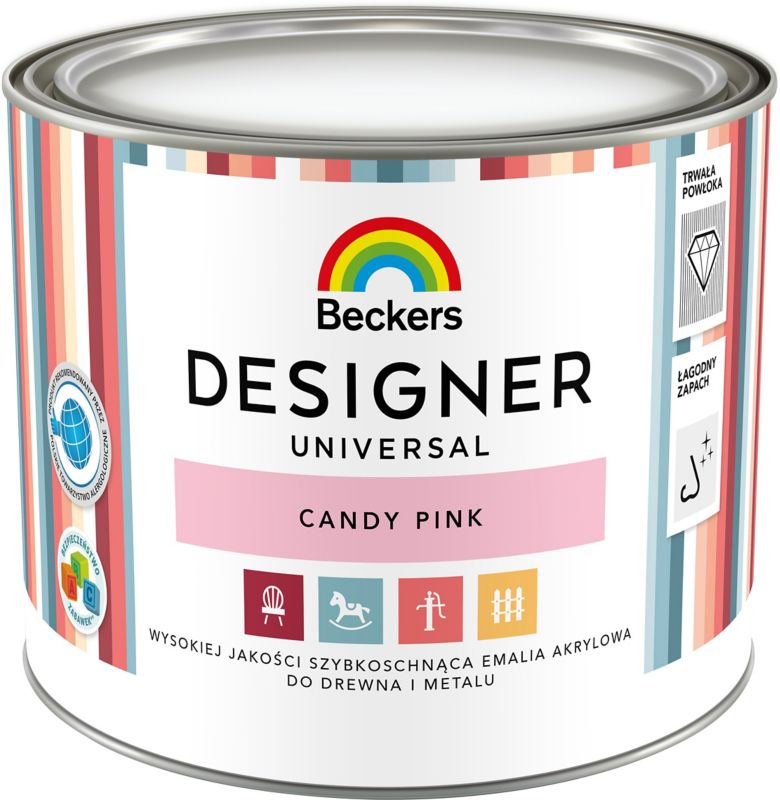 Beckers Candy Pink emalje 0,5 l